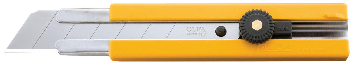 Olfa (280) 5006 Rubber inset grip ratchet-lock utility Knife (H-1)