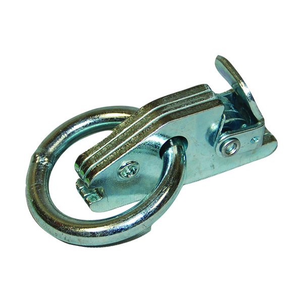 Ancra 50115-10 Series E Articulated Track Fitting - Round Ring 2,000 lb WLL