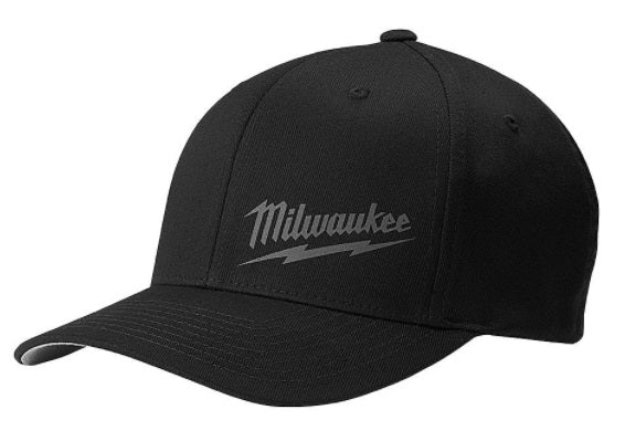Milwaukee 504B-SM FF FITTED HAT-BLACK S/M