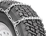 Ancra 50500-S-11-225 Ancra X-Treme Grip Highway Tire Chain: Single V-Bar 11”-22.5” Tire Chain (Plated Silver Zinc Finish)