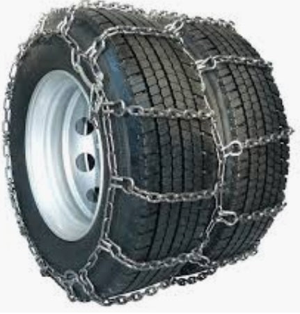 Ancra 50502-T-11-225 Ancra X-Treme Grip Highway Tire Chain: Triple Square Link 11”-22.5” Tire Chain. Triple, 7mm side & cross chain, 48.90kg per pair, Tire Size: 11”-22.5”