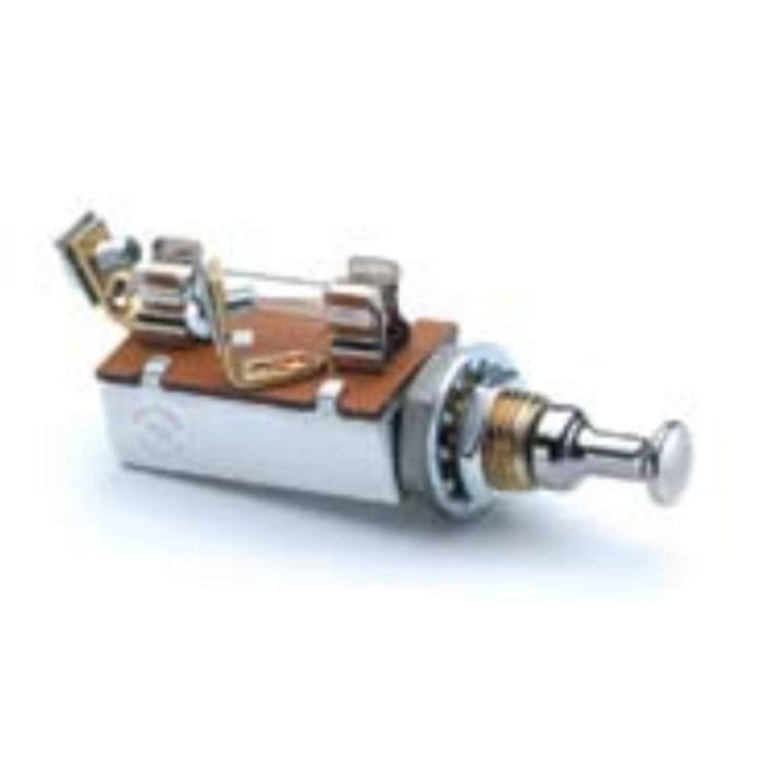 Cole Hersee (163) 5053 Glass Fuse, Chrome Knob