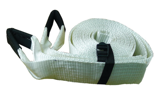 Dynaline 50921 Recovery Strap 3" x 20', MVW 13, 500Lbs, White