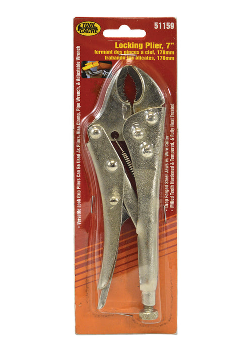 Dynaline 51159 Locking Pliers, Tool Cache Red Table