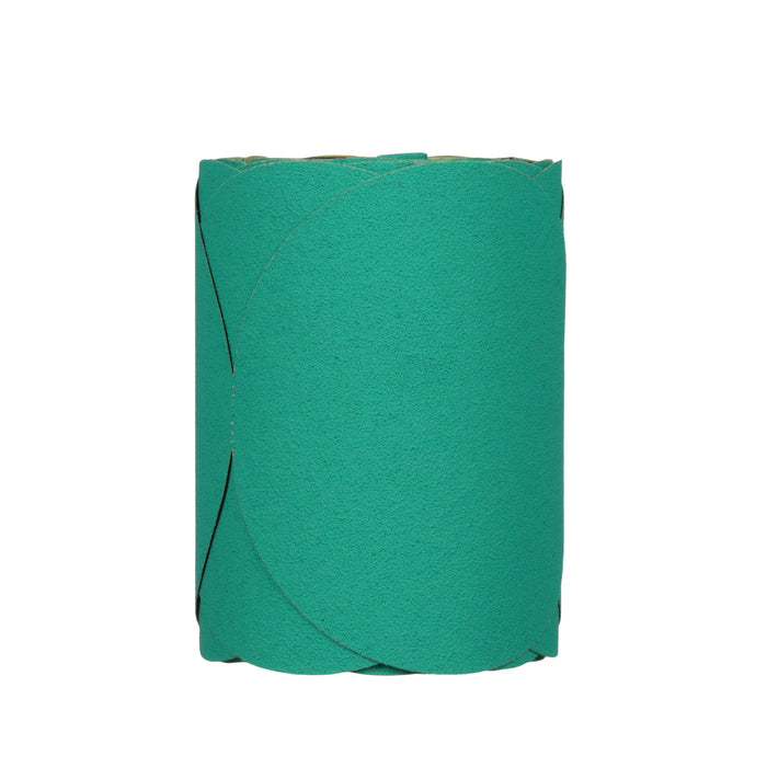 3M (815) 01506 3M™ Stikit™ Green Fre-Cut Disc Roll, 246U, 01506, 80, D-weight, 6 in (15.24 cm), Colour: Green, 3M Stock No. 7000118086