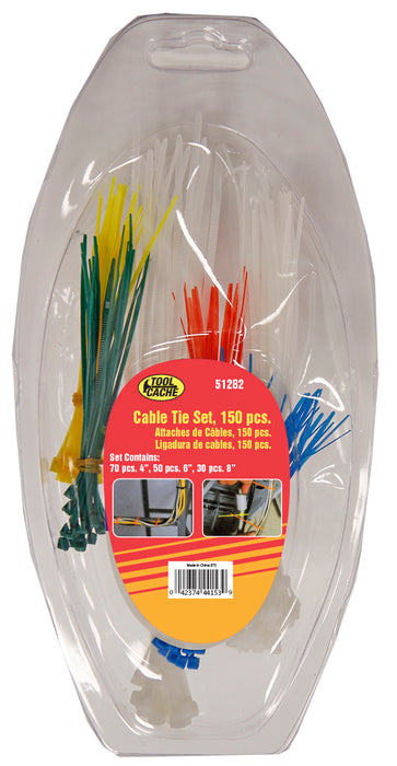 Dynaline 51282 Cable Ties Set, Tool Cache Red Table