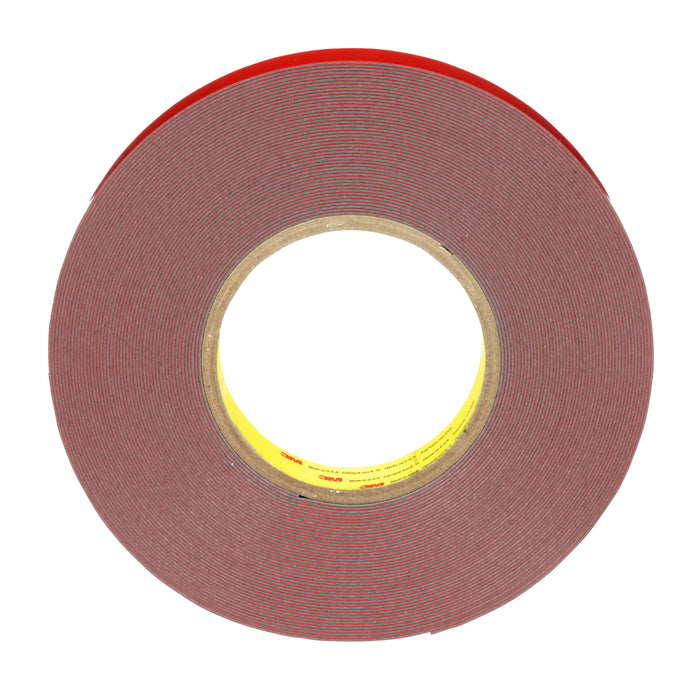3M (815) 06378 3M™ Automotive Attachment Tape 06378, Gray, 7/8 in x 20 yd, 30 mil, 12 per case, Colour: Grey, 3M Stock No. 7000042865