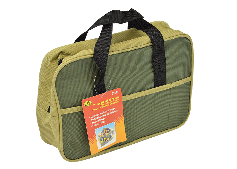 Dynaline (378) 51303 Tool Bag w/ Pockets, Tool Cache Red Table