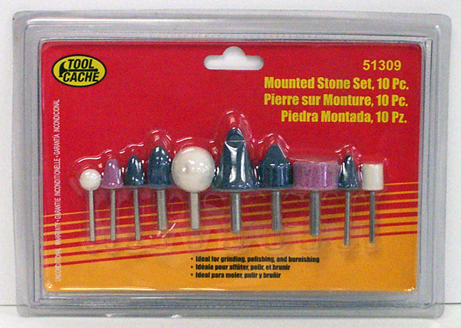 Dynaline 51309 Mounted Stone Set, Tool Cache Red Table