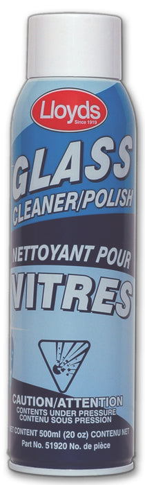 Lloyds Laboratories 51920 Glass cleaner / polish - ammonia free, 500 g (20 oz) aerosol