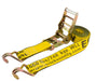 Erickson 52300 2"x15' 5000 lb Ratchet Strap Bulk Yellow