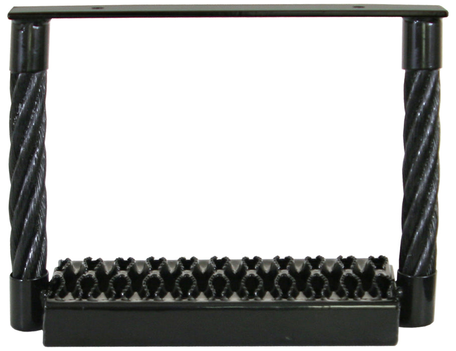 Buyers Products (577) 5230915 Black Powder Coated Cable Type Truck Step - 9 x 15 x 4.75 Inch Deep
