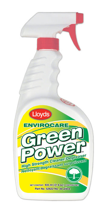 Lloyds Laboratories (947) 52622 Ready to use eco friendly cleaner degreaser, 935 mL (31.6 oz) bottle w/sprayer