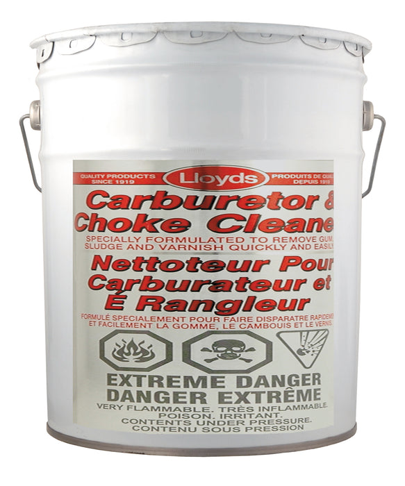 Lloyds Laboratories (947) 52820 Solvent carburetor and choke cleaner, 20 L pail (5.25 gal)