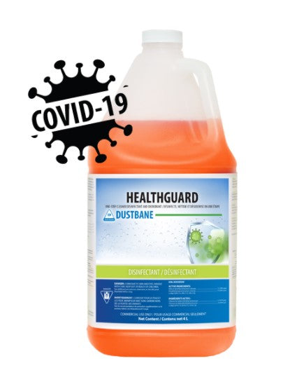Dustbane (249) 52850 HealthGuard One-Step Cleaner Disinfectant and Deodorant, 4 L