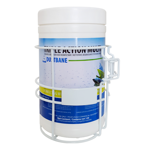 Dustbane (249) 53372 Wall Bracket Wipes Dispenser (Rack Only)