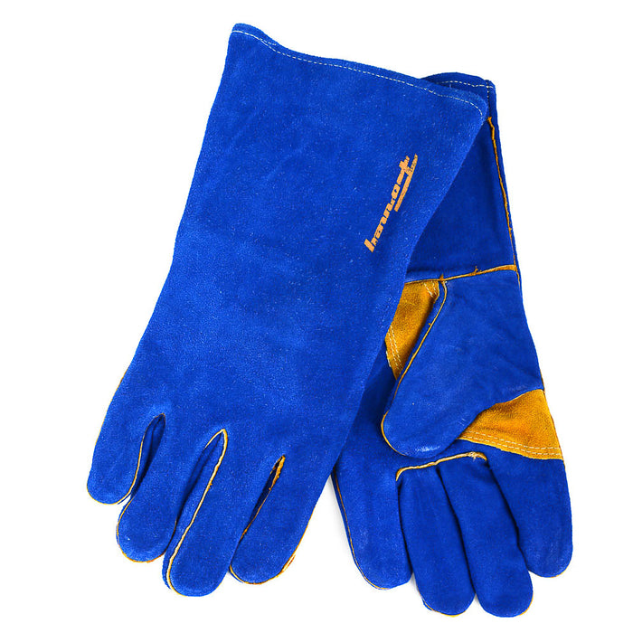 Forney (332) 53423 Blue Leather Welding Gloves (Men's XL)