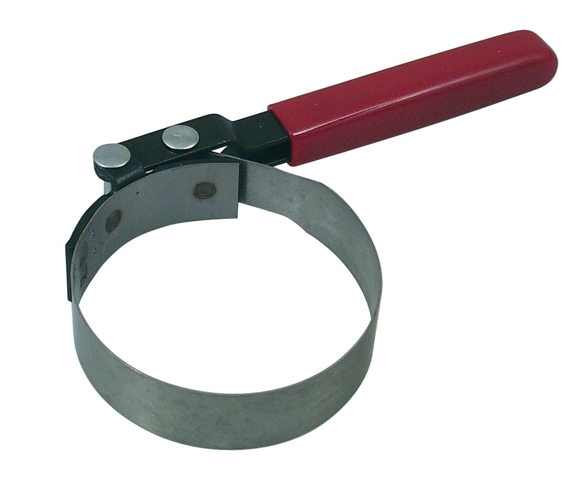 Lisle (371) 53900 Straight Handle Filter Wrench. 1" stainless steel band with special "teeth" grip