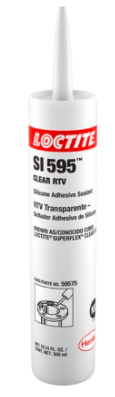 Loctite 544411 (38617) SI 595 RTV CLEAR SILICONE-ADHESIVE SEALANT 80 ML TUBE.