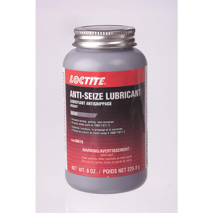 Loctite (123) 544414 (38619) LB 8150 ANTI-SEIZE LUBRICANT-SILVER 8 OZ BRUSH TOP.