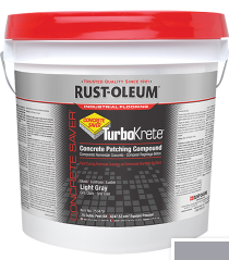 Rust-Oleum (210) 5494323 Rust-Oleum CONCRETE SAVER TurboKrete Concrete Patching Compound 3.5 gal