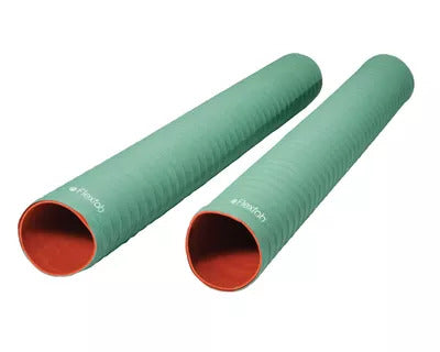 Flexfab 5508-350X12 WIRE REINFORCED COOLANT HOSE - 3.50" ID - 3.92" OD - Green - 12ft OAL