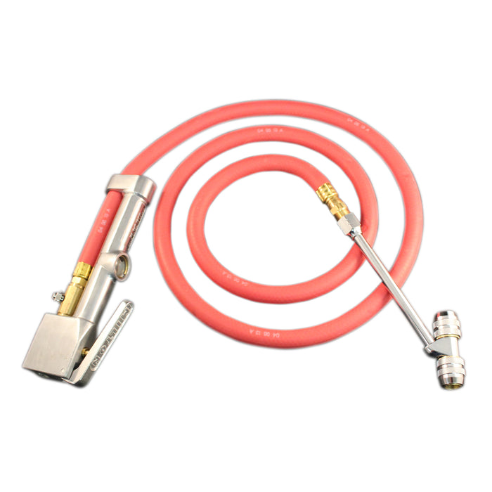 Milton 553 Milton (553) Heavy-Duty Truck Tire Inflator Gauge with 5 ft. Air Hose