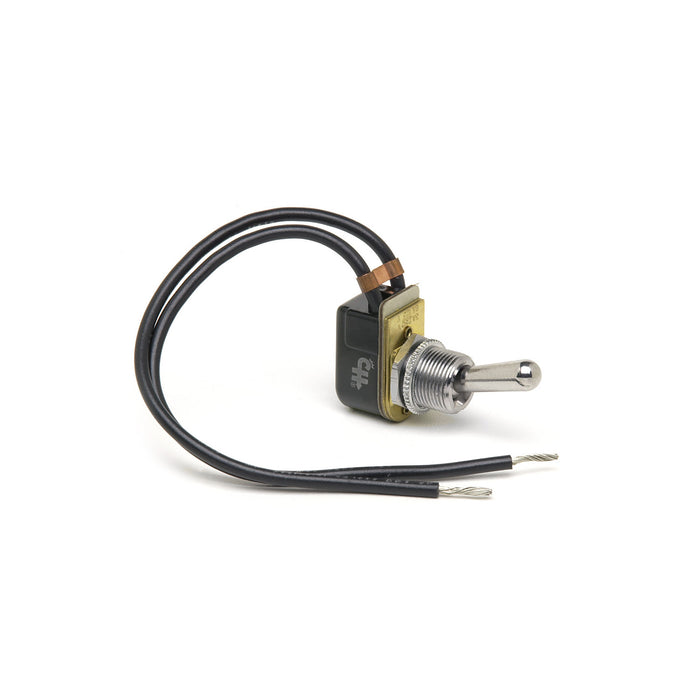 Cole Hersee (163) 5570-BX Cole Hersee 5570 Metal SPST Toggle Switch, On-Off, 10A @ 12VDC NO3