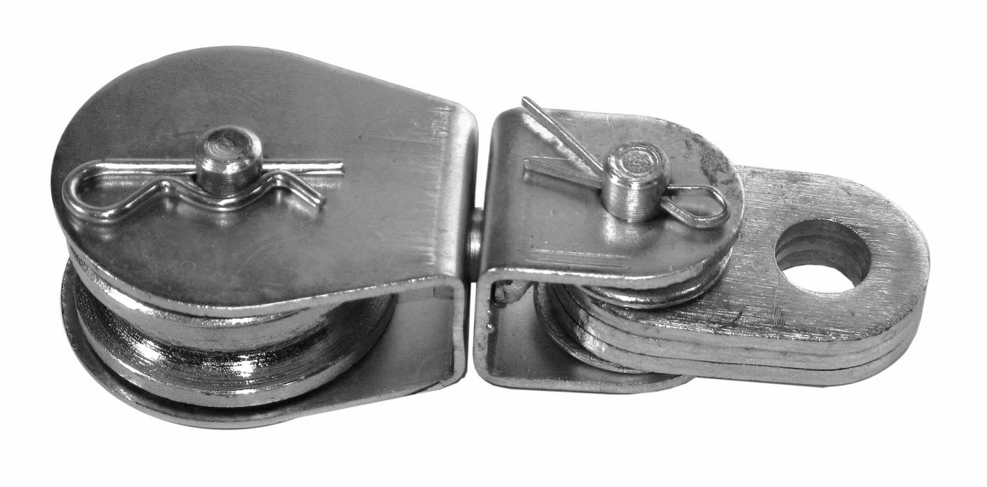Dynaline (378) 55853 Swivel Eye Pulley Block (Deuer Type) - 3", 'Deuer' Type. 3"