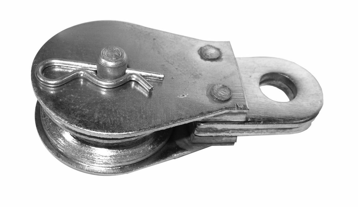 Dynaline (378) 55862 Fixed Eye Pulley Block (Deuer Type) - 2-1/2", 'Deuer' Type. 2-1/2"
