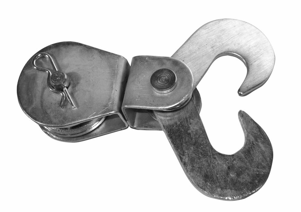 Dynaline (378) 55871 Double Hook with Swivel Eye (Deuer Type) - 2", 'Deuer' Type. Swivel. 2"