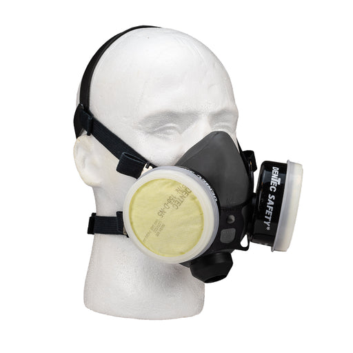 Forney (332) 55907 Multi-Purpose Vapor Dual Cartridge Half Mask Respirator