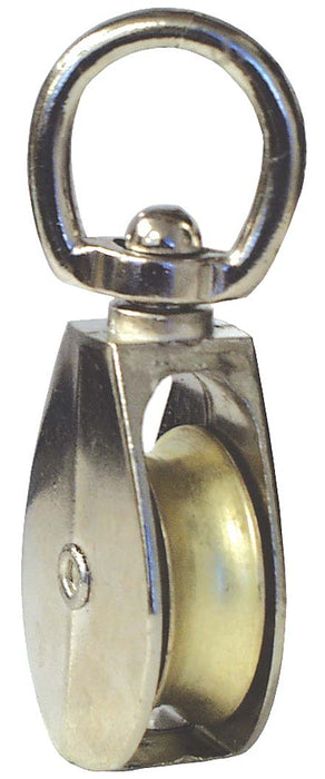Dynaline (378) 55915 Single Swivel Pulley - 3/4, Die Cast. Fits 3/16 Rope