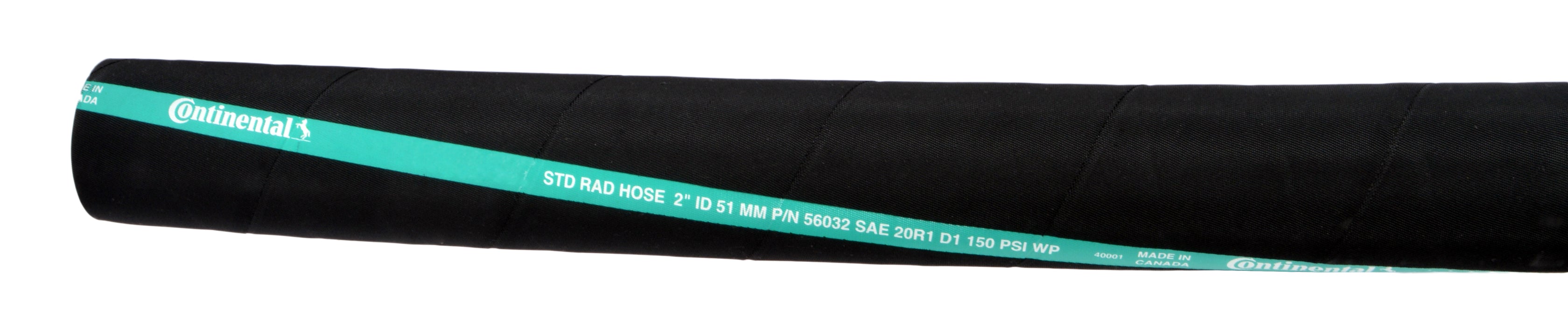 Continental (500) 56034 Standard Straight Coolant Hose, 36" Length X 2.130" ID