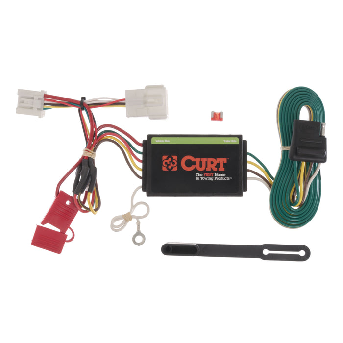 Curt (167) 56158 Custom Wiring Harness, 4-Way Flat Output, Select Honda CR-V
