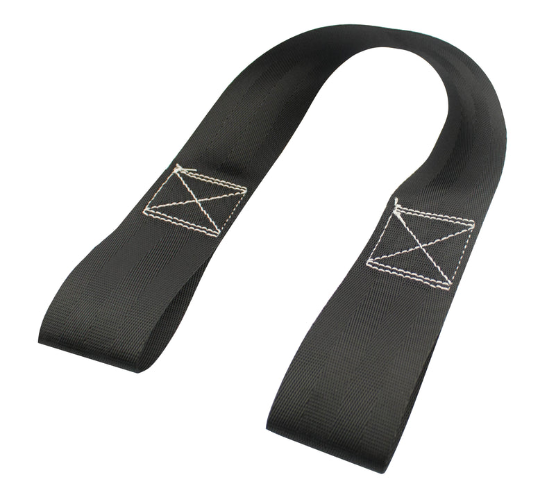 Erickson (447) 56317 2"x24" 2000 lb Assist Strap Bulk Black