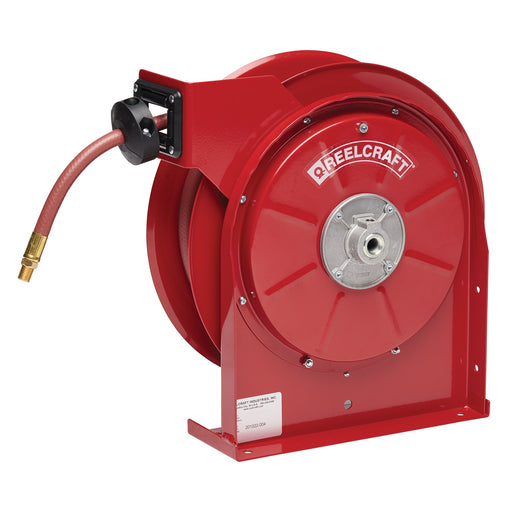 Reelcraft 5635OLP 3/8" x 35ft, 300 psi, Air / Water Hose Reel With Hose