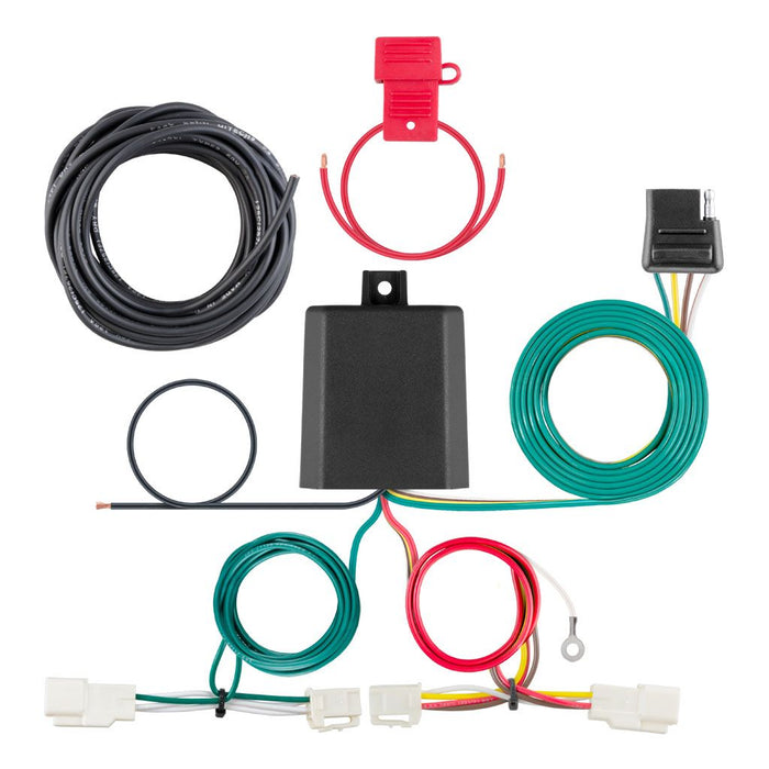 Curt (167) 56434 Custom Wiring Harness, 4-Way Flat Output, Select Toyota RAV4