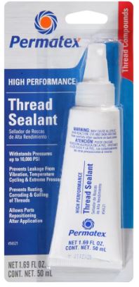 Permatex 56550 HIGH PERFORMANCE 565 THREAD SEALANT 50ML TUBE
