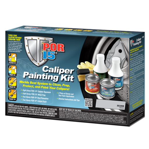 POR-15 57-42539 Caliper Painting Kit - Silver