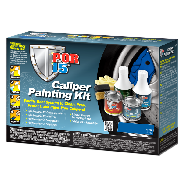 POR-15 (342) 42739 Caliper Painting Kit - Blue