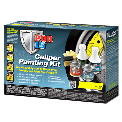 POR-15 57-42939 Caliper Painting Kit - Yellow