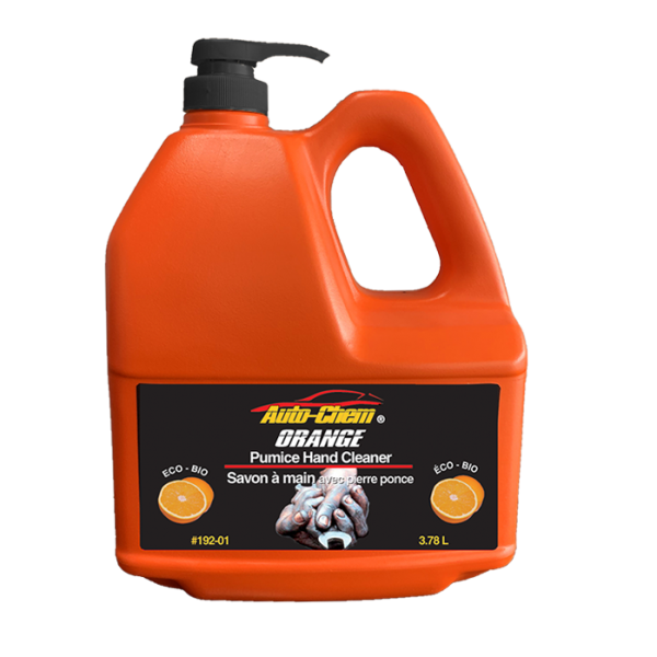 Auto-Chem (342) 192-01 ORANGE Hand Cleaner With Abrasive, 3.78L