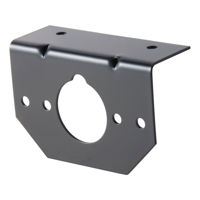 Curt 57208 Connector Mounting Bracket for 4-Way & 6-Way Round (Packaged)