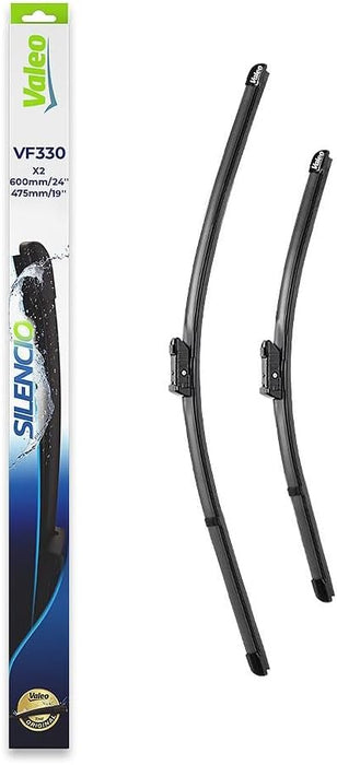 Valeo (179) 574385 Silencio X-TRM Wiper Blade Set - 24IN/19IN (Pack of 2)