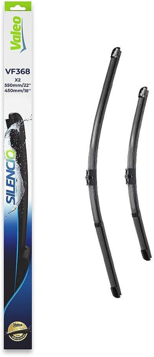 Valeo (179) 574468 Silencio X-TRM Wiper Blade Set - 22IN/18IN (Pack of 2)
