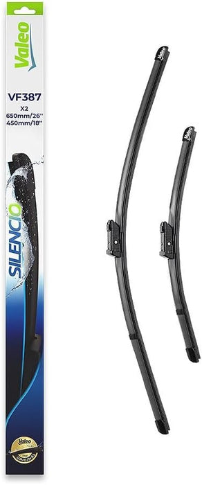 Valeo (179) 574707 Silencio X-TRM Wiper Blade Set - 26IN/18IN (Pack of 2)