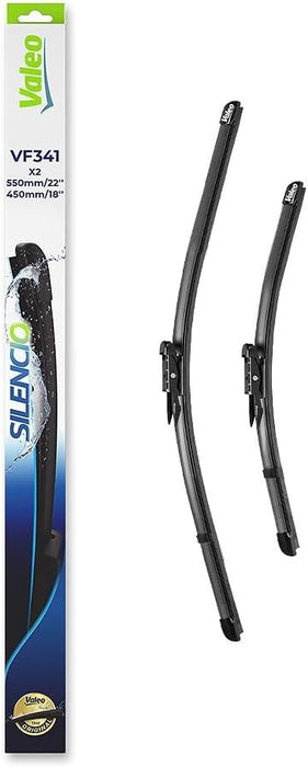 Valeo (179) 574741 Silencio X-TRM Wiper Blade Set - 22IN/18IN (Pack of 2)