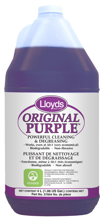 Lloyds Laboratories (947) 57604 All purpose cleaning and degreasing concentrate, 4 L jug (1.06 gal)