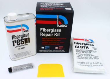 USC 58006 FIBERGLASS REPAIR KIT - CLOTH